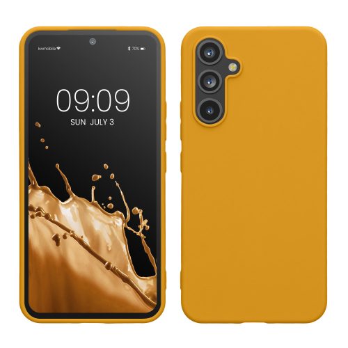 Husa Samsung Galaxy A54 5G, Galben, Silicon, KWM000018FR029C