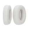 Set 2 Perne de urechi Kwmobile pentru JBL Tune T760NC/Tune T750BTNC/Tune T710BT, Alb, Piele ecologica, KWM000018ER003C