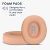 Set 2 Perne de urechi Kwmobile pentru JBL Tune T760NC/Tune T750BTNC/Tune T710BT, Roz deschis, Piele ecologica, KWM000018ER004C