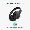 Set 2 Perne de urechi Kwmobile pentru JBL Tune T760NC/Tune T750BTNC/Tune T710BT, Roz deschis, Piele ecologica, KWM000018ER004C