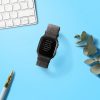 Curea Kwmobile pentru Garmin Venu Sq 2 Music, Gri, Nylon, KWM0000250E005C