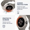 Curea Kwmobile pentru Google Pixel Watch 2/Pixel Watch, Gri, Silicon, KWM000025GT002C