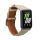 Curea Kwmobile pentru Samsung Galaxy Fit 3, Alb, Piele naturala, KWM000025GU002C