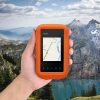Husa de protectie Kwmobile pentru Garmin eTrex Solar, Portocaliu, Silicon, KWM000025GZ002C