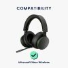 Set 2 Perne de urechi Kwmobile pentru Microsoft Xbox Wireless, Negru, Piele ecologica, KWM000025HV001C