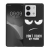 Husa Xiaomi Redmi Note 13, Negru/Alb, Silicon, KWM000020NQ001C
