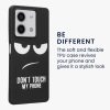 Husa Xiaomi Redmi Note 13, Negru/Alb, Silicon, KWM000020NQ001C