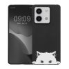 Husa Xiaomi Redmi Note 13, Negru/Alb, Silicon, KWM000020NQ002C