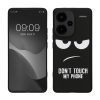 Husa Xiaomi Redmi Note 13 Pro Plus 5G, Negru/Alb, Silicon, KWM000020NR001C