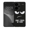 Husa Xiaomi Redmi Note 13 Pro Plus 5G, Negru/Alb, Silicon, KWM000020NR001C