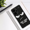 Husa Xiaomi Redmi Note 13 Pro Plus 5G, Negru/Alb, Silicon, KWM000020NR001C