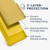 Husa Motorola Moto G54, Galben, Silicon, KWM000022NF006C