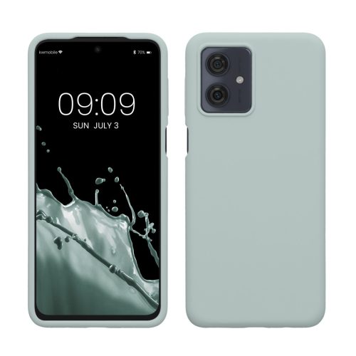 Husa Motorola Moto G54, Verde deschis, Silicon, KWM000022NF008C