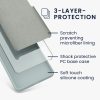 Husa Motorola Moto G54, Verde deschis, Silicon, KWM000022NF008C