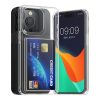 Husa cu slot card Apple iPhone 15 Pro, Transparent, Policarbonat, KWM000022QZ001C