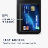 Husa cu slot card Apple iPhone 15 Pro Max, Transparent, Policarbonat, KWM000022RA001C