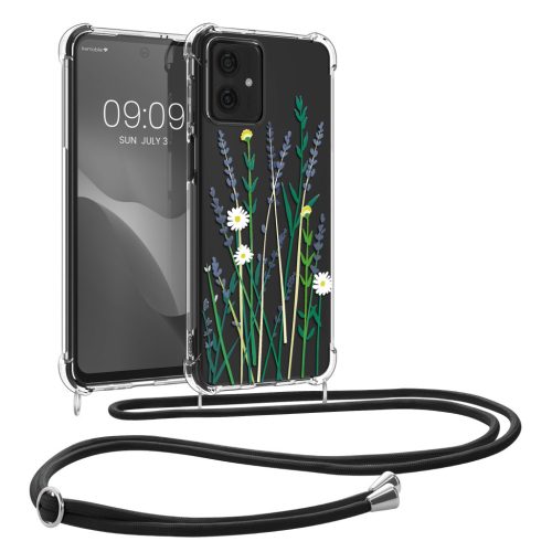 Husa cu jnur Motorola Moto G54, Multicolor, Silicon, KWM000022RN002C