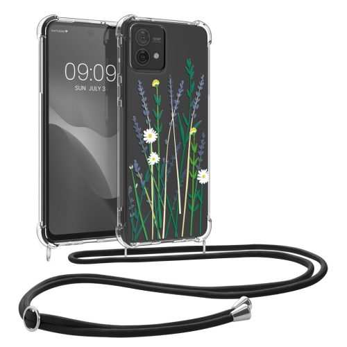 Husa cu jnur Motorola Moto G84, Multicolor, Silicon, KWM000022RO002C