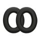 Set 2 Perne de urechi Kwmobile pentru Bowers & Wilkins PX7 S2, Negru, Piele ecologica, KWM000025IV001C