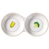 Castron dublu Navaris anti-varsare pentru animale mici, ceramica, NAV000013SF003C
