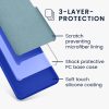 Husa Google Pixel 7a, Albastru, Silicon, KWM000019YE044C