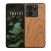 Husa Xiaomi 13T/13T Pro, Maro, Lemn/Silicon, KWM000020IQ003C