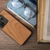 Husa Xiaomi 13T/13T Pro, Maro, Lemn/Silicon, KWM000020IQ003C