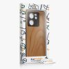 Husa Xiaomi 13T/13T Pro, Maro, Lemn/Silicon, KWM000020IQ003C