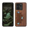 Husa Xiaomi 13T/13T Pro, Maro, Lemn/Silicon, KWM000020IR004C