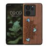 Husa Xiaomi 13T/13T Pro, Maro, Lemn/Silicon, KWM000020IR004C