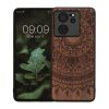 Husa Xiaomi 13T/13T Pro, Maro, Lemn/Silicon, KWM000020IR005C