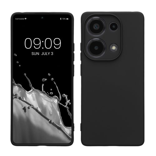 Husa Xiaomi Redmi Note 13 Pro, Negru, Silicon, KWM000020NZ001C