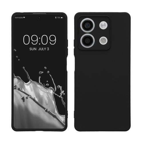 Husa Xiaomi Redmi Note 13, Negru, Silicon, KWM000020OB001C