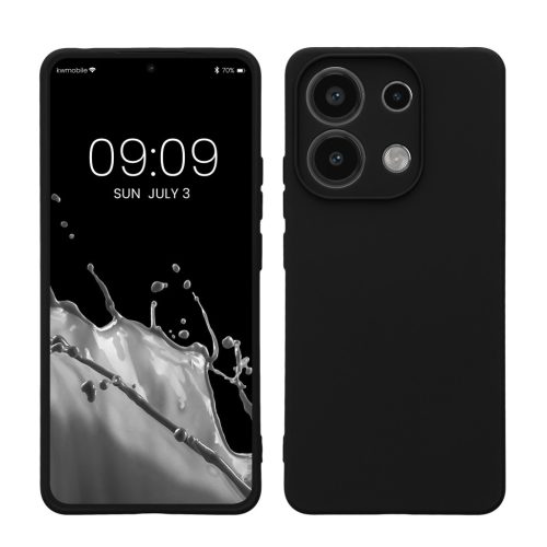 Husa Xiaomi Redmi Note 13, Negru, Silicon, KWM000020OD001C