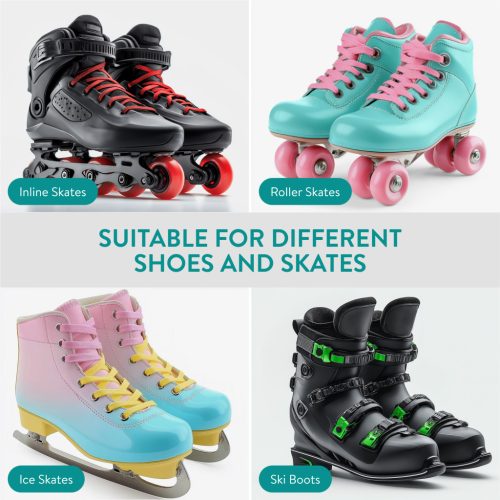 Husa clapari Navaris, 42x38x22 cm, compartiment manusi, poliester 1680D, rosu/gri, poliester