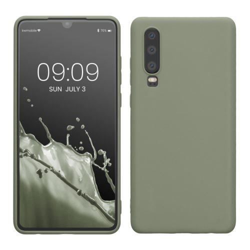 Husa Huawei P30, Verde deschis, Silicon, KWM000009MF019C