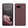 Husa Google Pixel 7a, Visiniu, Silicon, KWM000019YE046C
