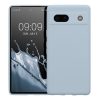 Husa Google Pixel 7a, Albastru deschis, Silicon, KWM000019YF021C