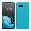 Husa Google Pixel 7a, Albastru deschis, Silicon, KWM000019YF023C