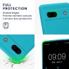 Husa Google Pixel 7a, Albastru deschis, Silicon, KWM000019YF023C