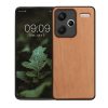 Husa Xiaomi Redmi Note 13 Pro Plus 5G, Maro deschis, Lemn/Silicon, KWM000020KP002C