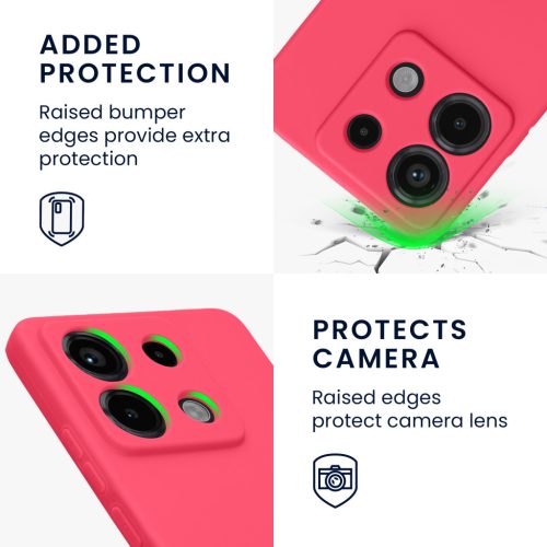 Husa Xiaomi Redmi Note 13 Pro 5G, Roz, Silicon, KWM000020LD007C