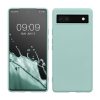 Husa Google Pixel 6a, Verde deschis, Silicon, KWM000015OO017C