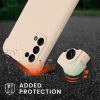 Husa cu jnur OPPO Find X3 Lite, Crem, Silicon, KWM0000166O010C