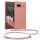 Husa cu jnur Google Pixel 7a, Roz, Silicon, KWM000019YH009C