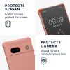 Husa cu jnur Google Pixel 7a, Roz, Silicon, KWM000019YH009C
