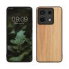 Husa Xiaomi Redmi Note 13 Pro 5G, Maro, Lemn/Silicon, KWM000020LJ002C