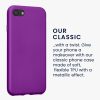 Husa Apple iPhone SE (2022)/iPhone SE (2020)/iPhone 8, Violet, Silicon, KWM0000085R011C