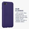 Husa Apple iPhone SE (2022)/iPhone SE (2020)/iPhone 8, Albastru, Silicon, KWM0000085R014C