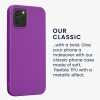 Husa Apple iPhone 12/iPhone 12 Pro, Violet, Silicon, KWM000013WJ008C